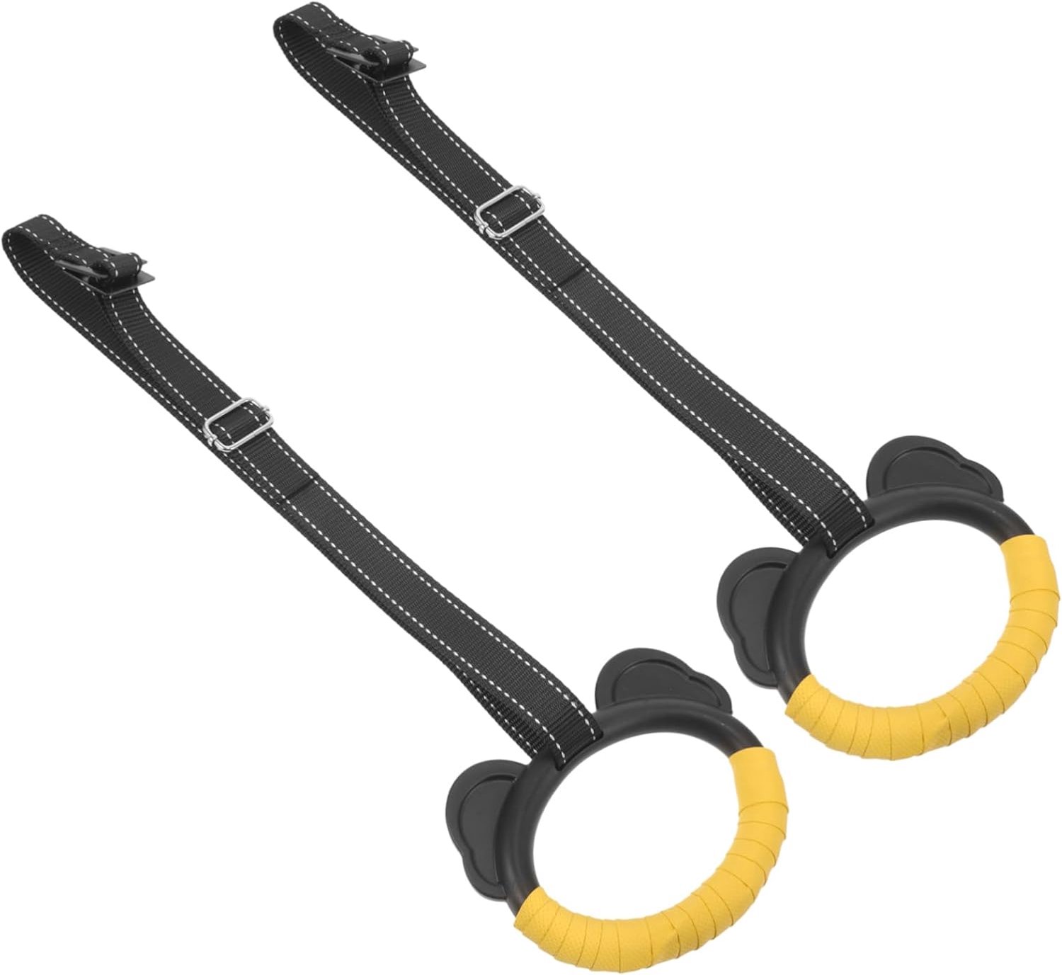 Happyyami 1set Verstelbare Gymnastiek Ringen Voor Jongen Meisje Indoor Outdoor Pull-up Training Gemakkelijk Te Installeren Voor Volledige Lichaamsoefeningen Leuk Betrokken Sport Speelgoed