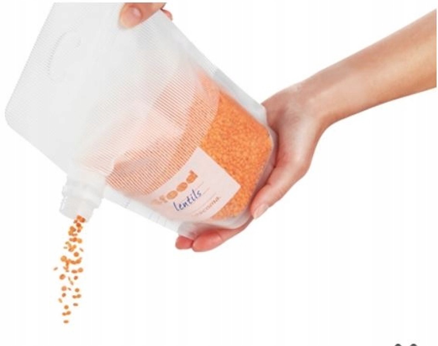 4FOOD 700 ml Doseerbare Voedselzak met Hendel