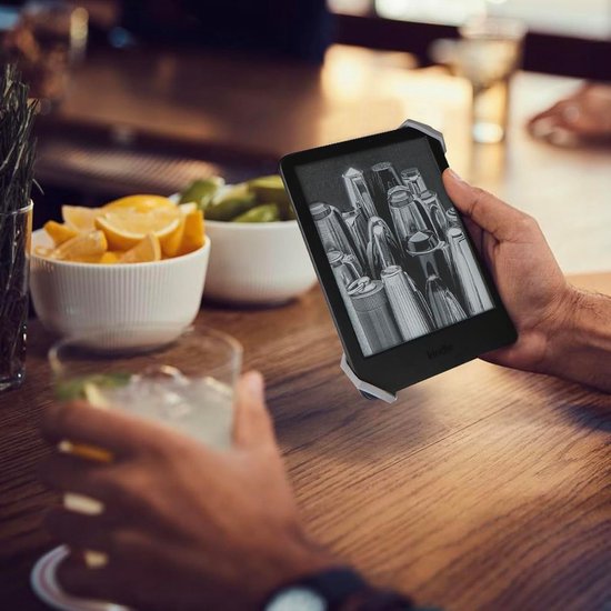 Non-slip Siliconen Polsband voor Universele Vinger Grip Houder voor 6 tot 7 inch E-readers zoals Kindle, Kobo en Sony (Groen, Nieuwe Versie) — afbeelding 4