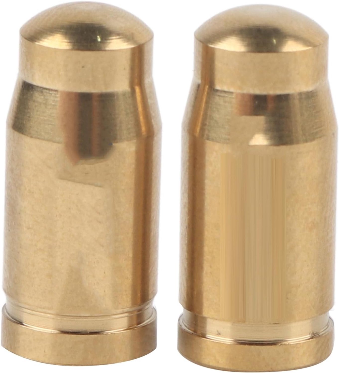 Presta ventieldoppen voor fiets, 2 stuks, Road Mountain Bike, stofbeschermkappen Presta TC4, legering, ventieldoppen, stofafdekkingen voor binnenbuis, gas-mondstuk (goud)
