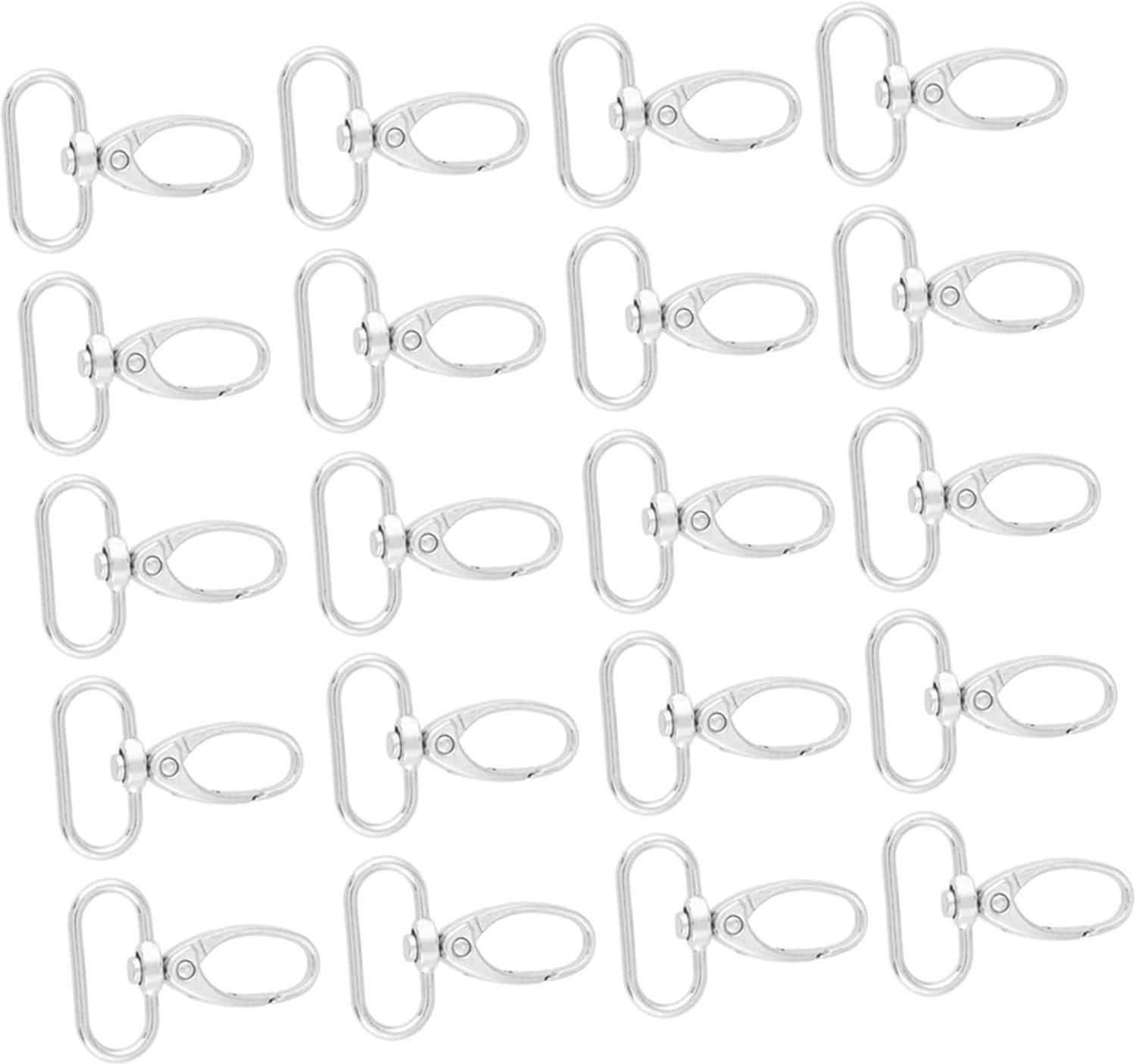 Annadue 20 Stuks Zinklegering Draaibare Triggerclips voor Doe-het-zelf