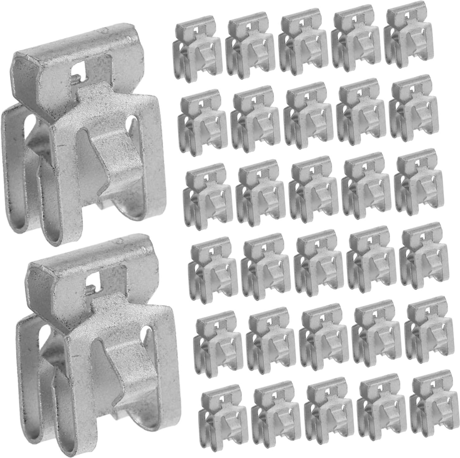 Happyyami 50 Stuks Universele Dash Panel Clips Duurzame Ijzeren Bevestigingsclips voor Auto Interieur Eenvoudig Te Installeren Compatibel met Diverse Voertuigen