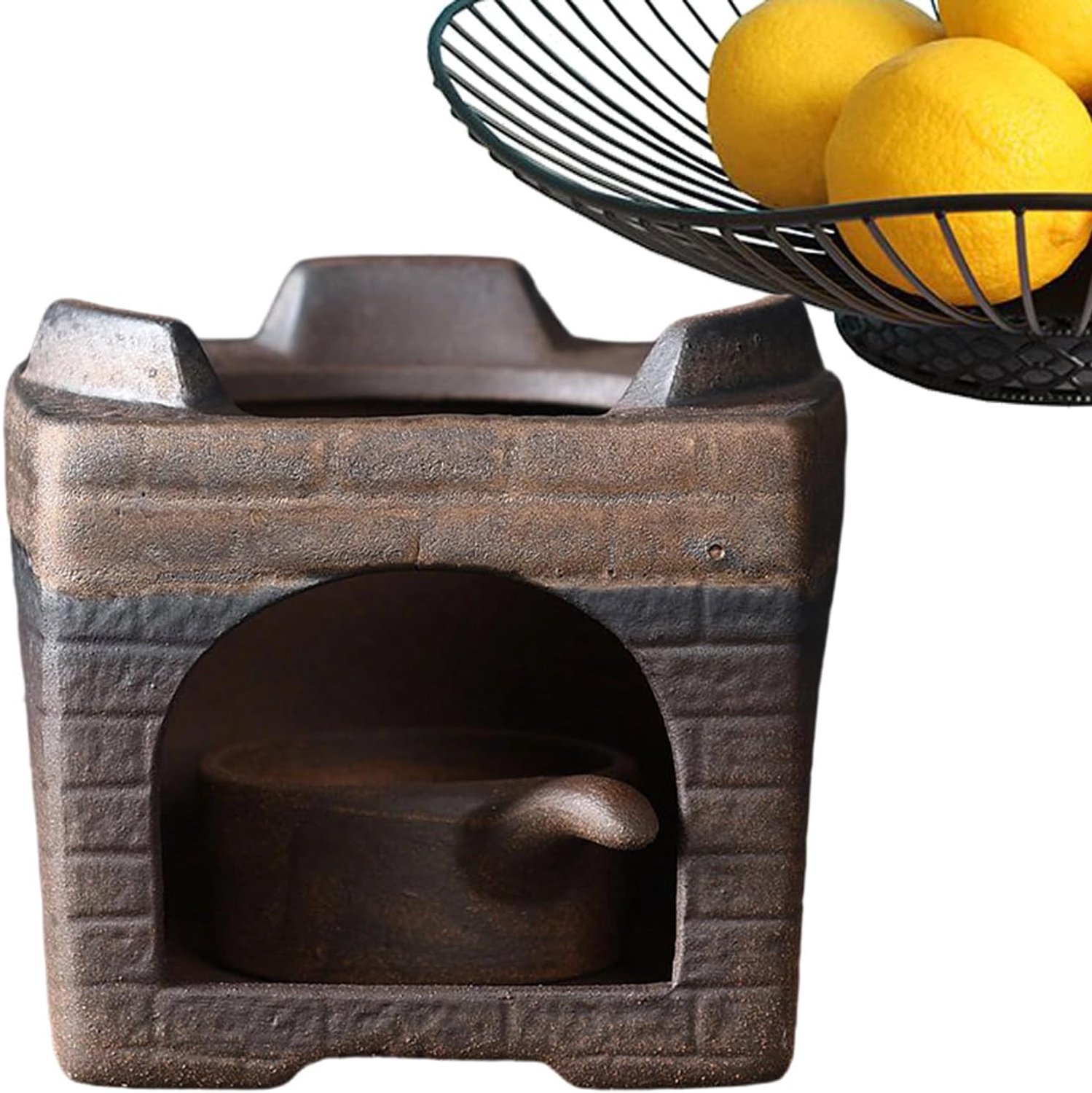 Oliebrander Hittebestendige Draadloze Keramiek Vintage Stijl