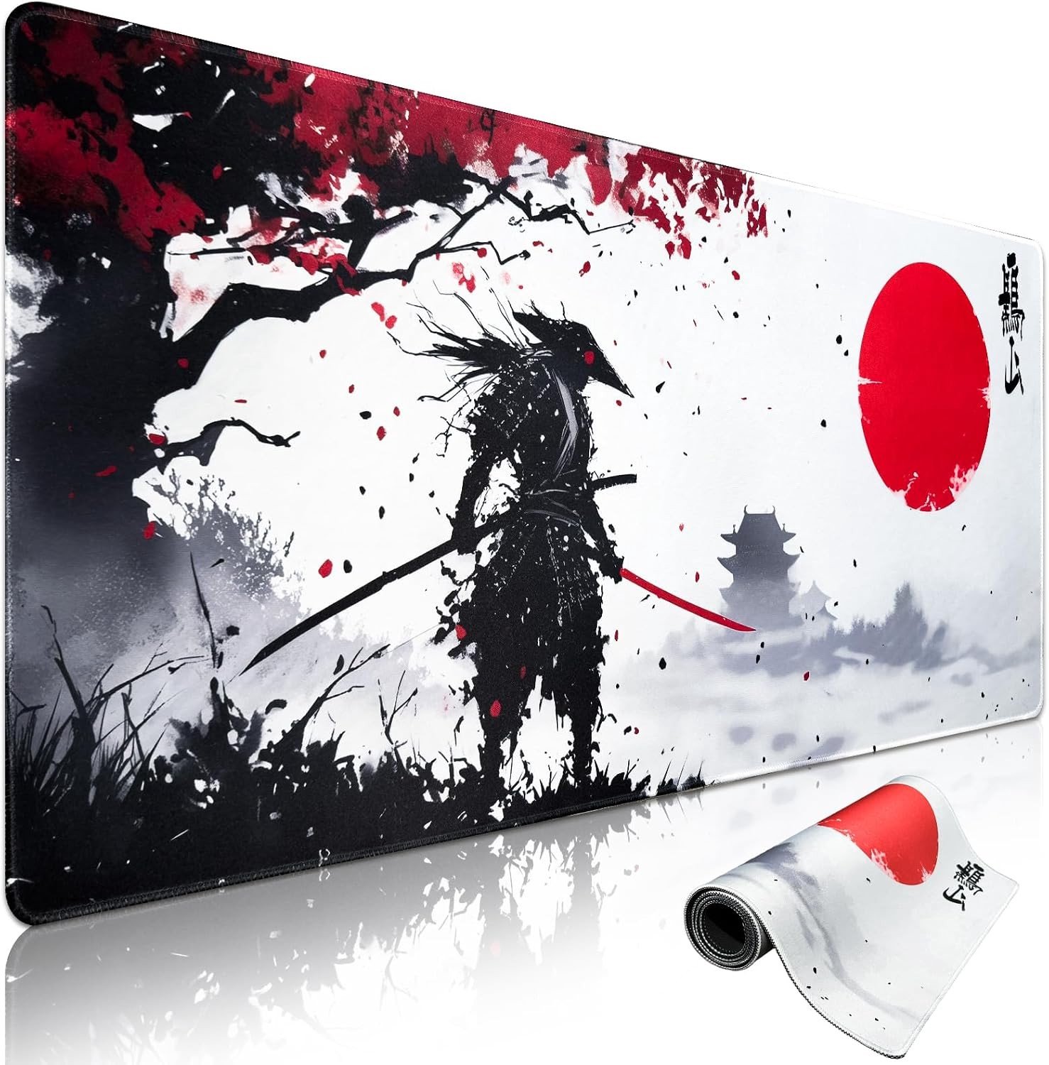Grote Gaming Muismat XXL 900x400mm met Gestikte Randen voor Optimale Precisie en Comfort