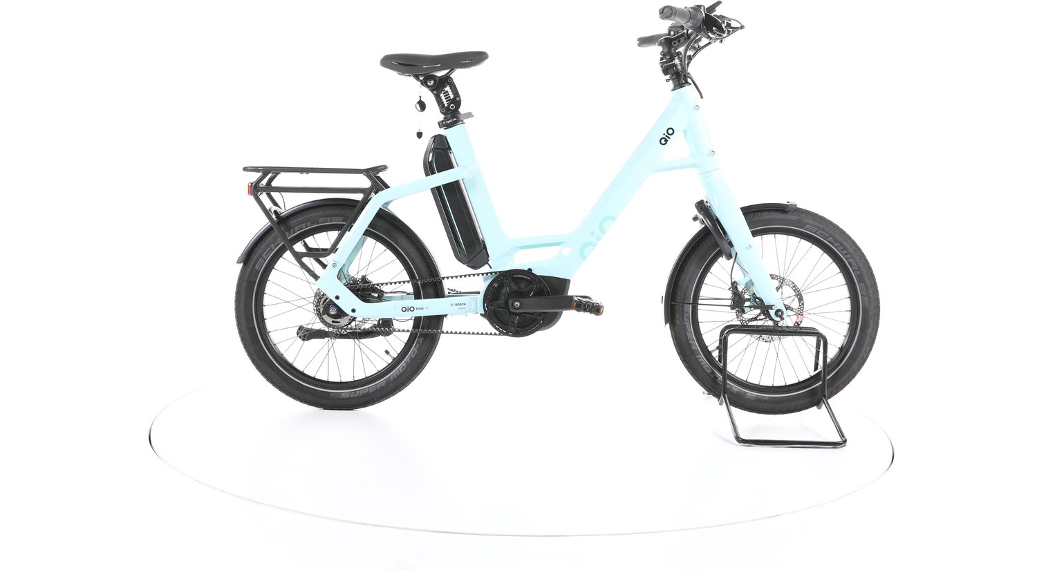 QIO B3EINS P-5 Compacte E-Bike Bosch Accu 545Wh 20 2023 blauw Pro Refurbished