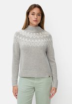 camel active Trui met opstaande kraag - Maat - Grijswomenswear-S
