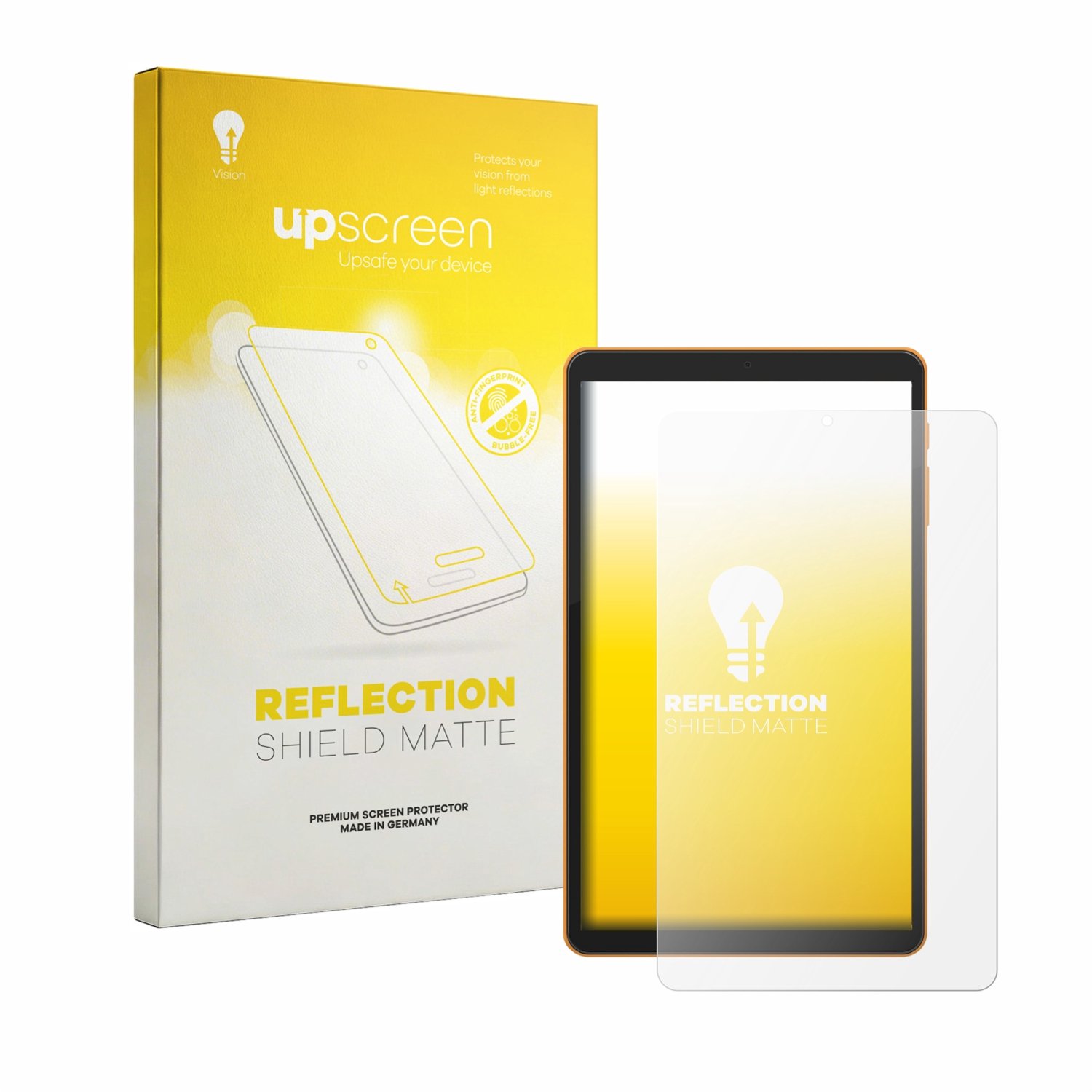 upscreen - Screenprotector voor paitanry Tablet 8.7" - Folie Beschermfolie anti glare matte