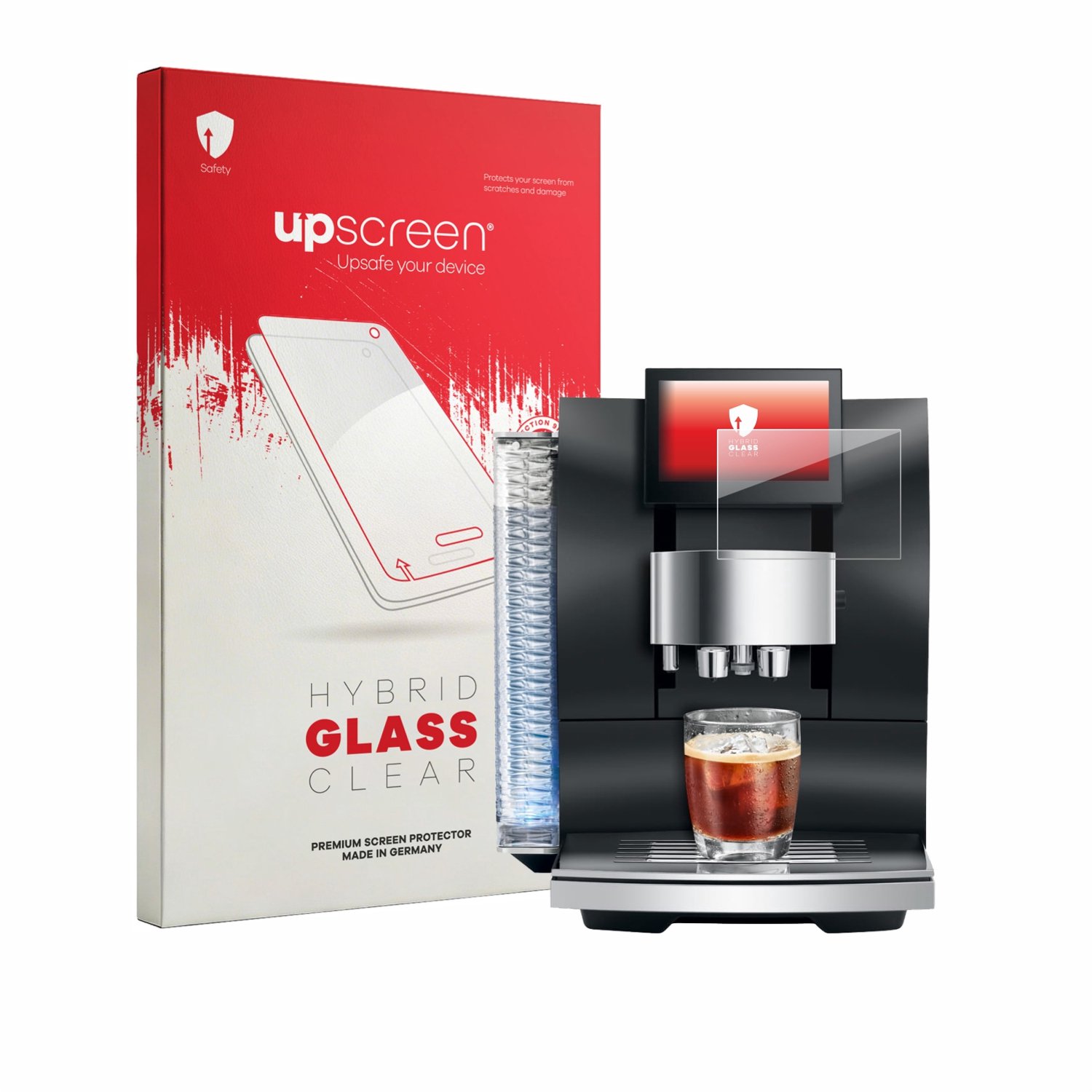 upscreen - Screenprotector voor Jura Z10 2026 - Folie Beschermfolie Beschermglas transparant