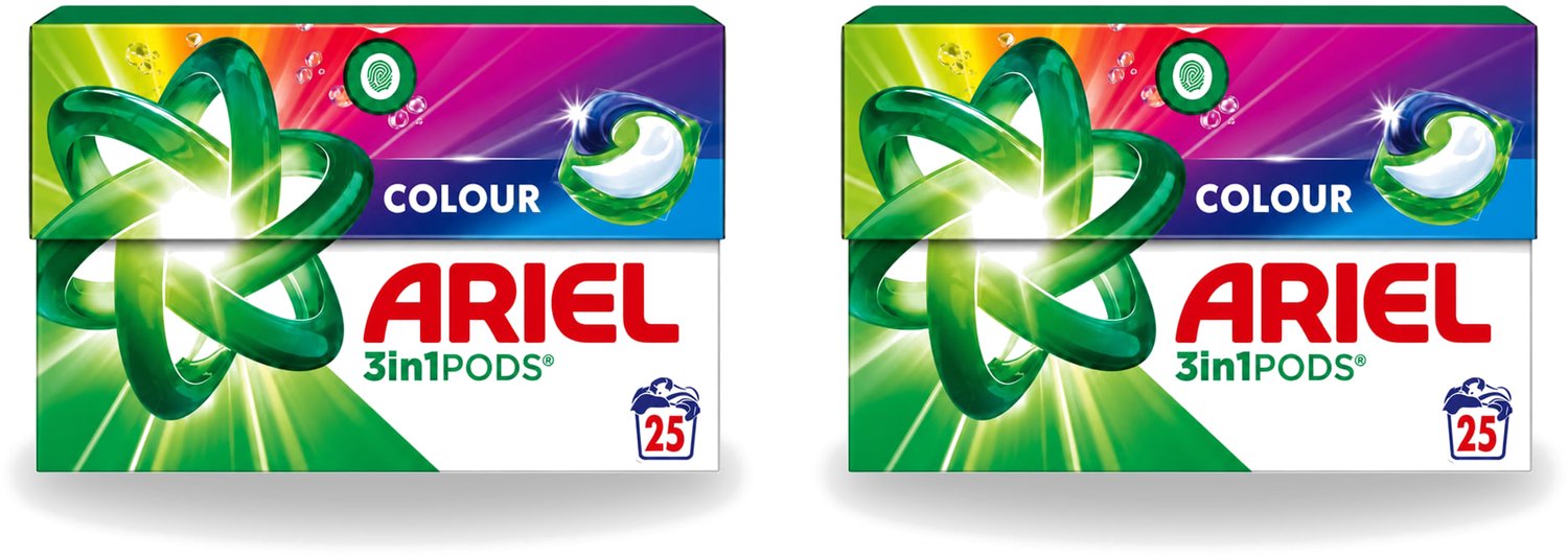 2 x Ariel – Pods 3in1 – Color – 500 g – 25 wasbeurten - Voordeelverpakking - 2 stuks