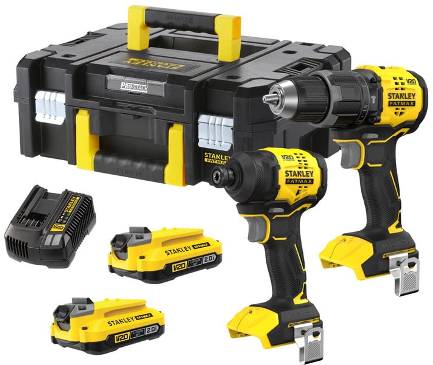 Stanley SFMCK201D2T-QW – 18V Brushless Combi Kit