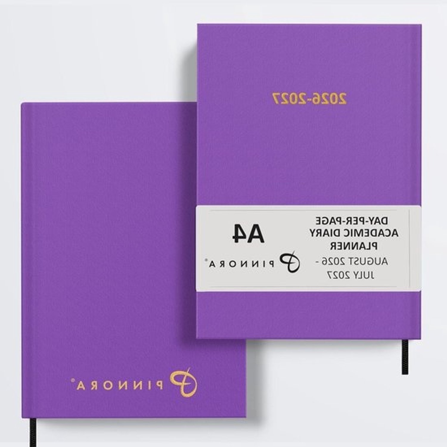 Academisch dagboek - Planneragenda - Studieplanning - Dag per pagina - A4 - Mauve