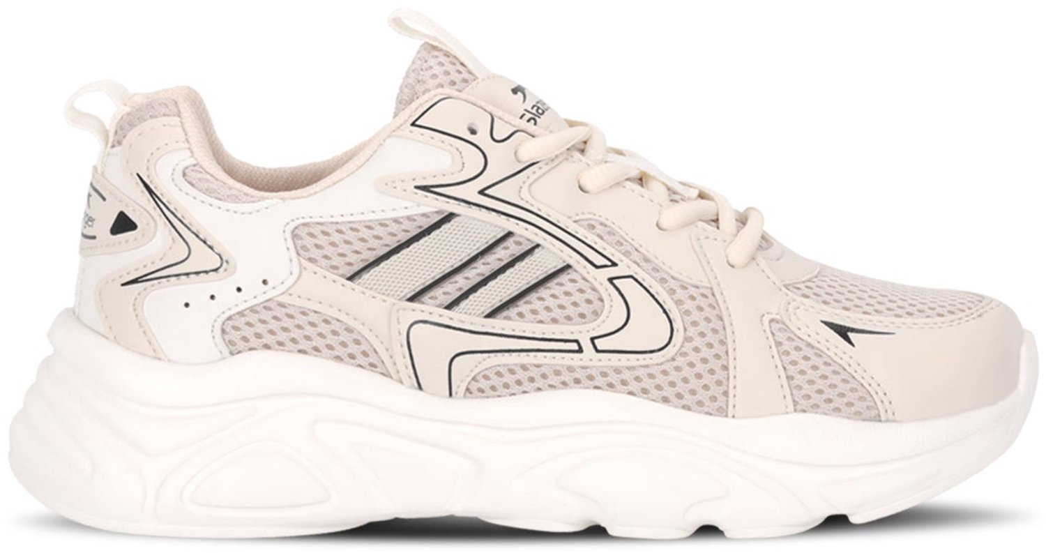 Slazenger Inmortal Dames Hardloopschoenen - Beige / Zwart