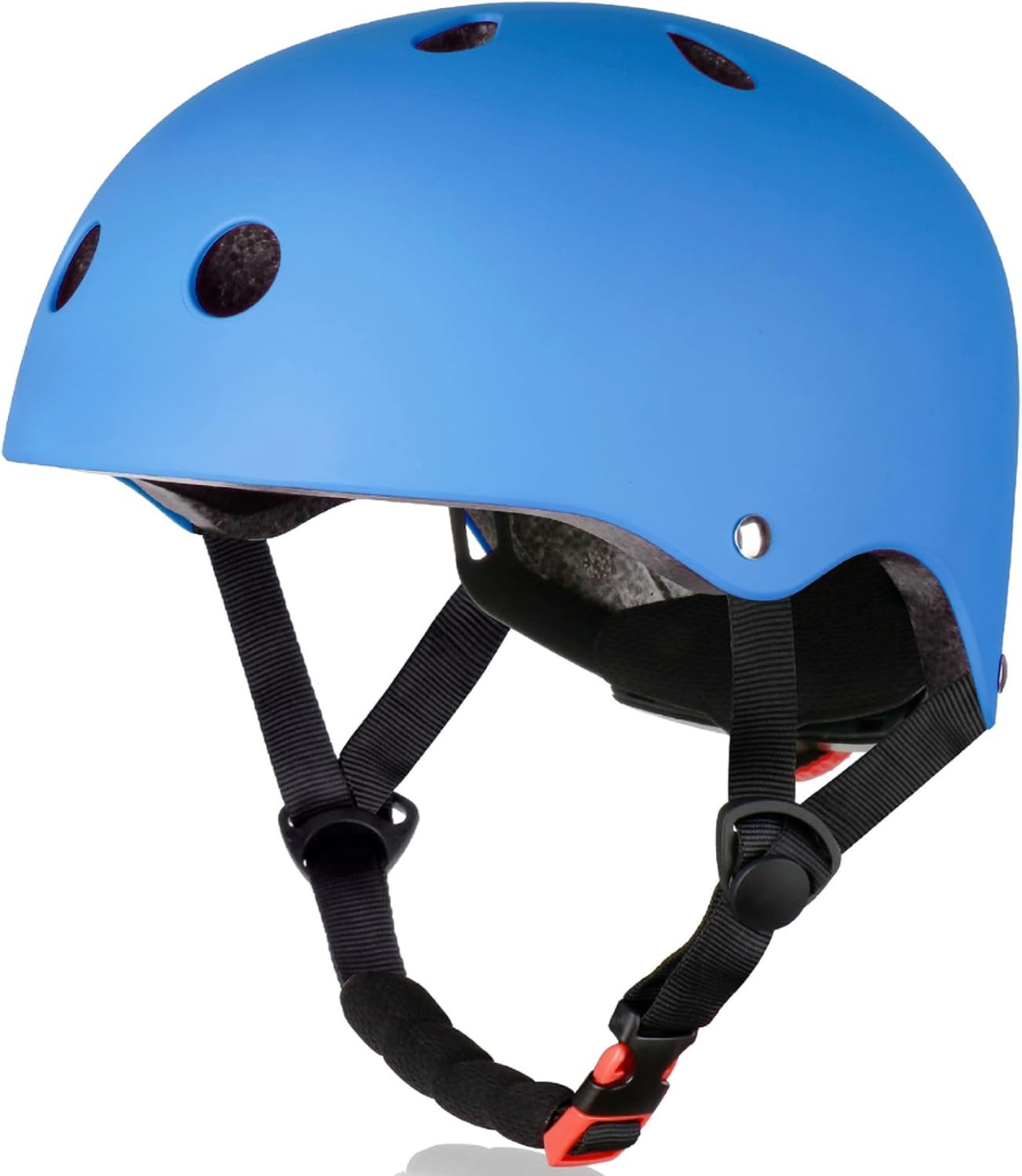 KLS® Fetshelm - Fietshelm Kind - Fietshelm Dames - Blauw - 24cm x 22cm x 12cm