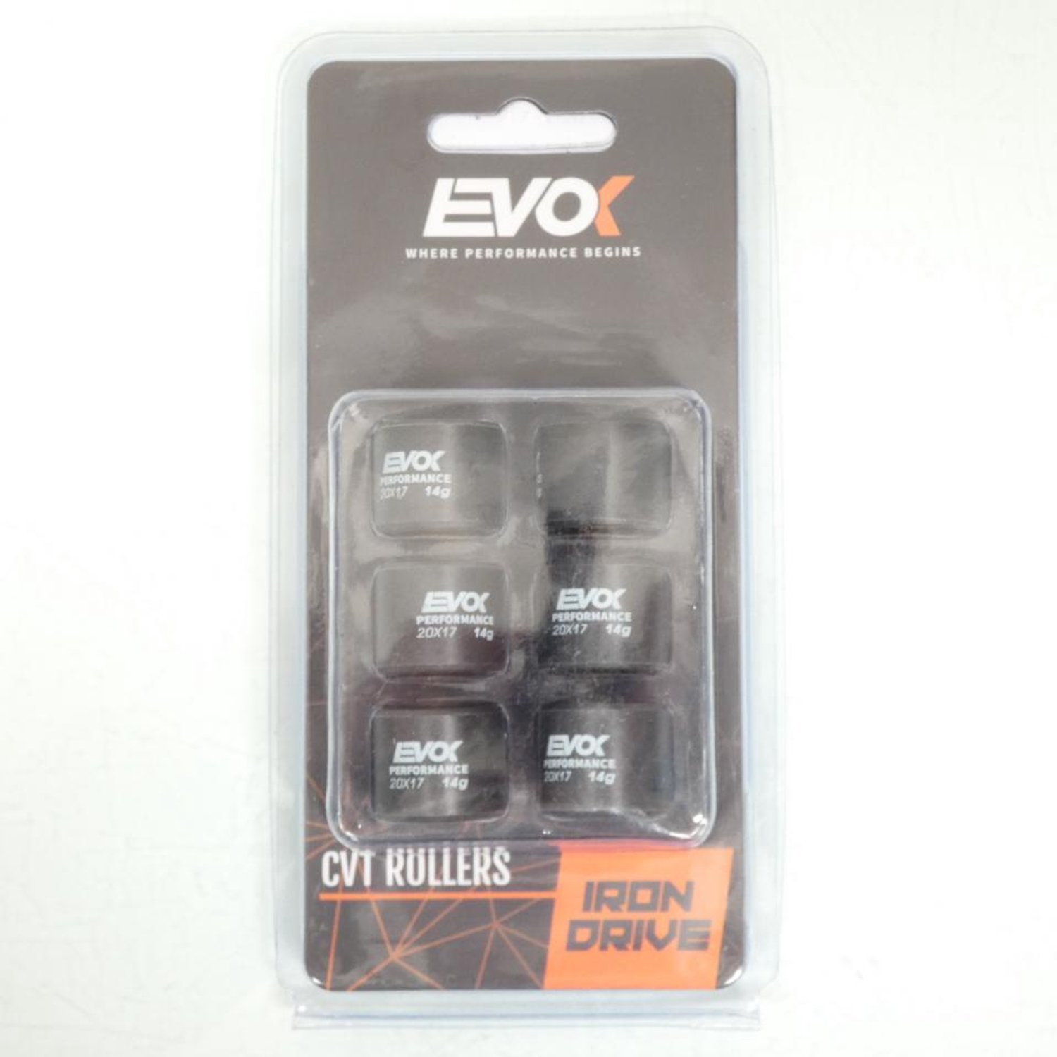 Variateurrol EVOK voor Scooter Benelli 150 Adiva 2001 tot 2003 20x17 14Grs / 6611095R0 Nieuw