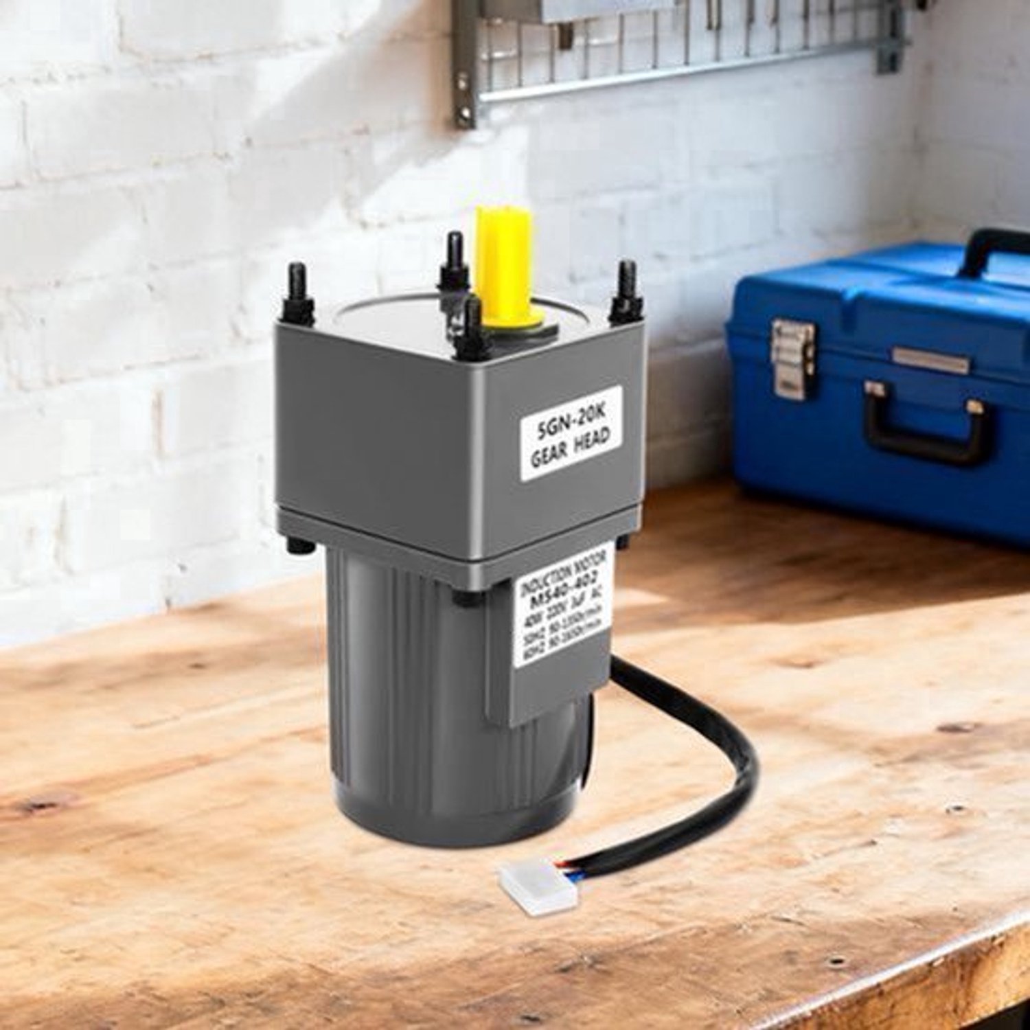 Elektrische Reductiemotor - 40W AC Motor - 220V - Snelheidsregelaar - Aluminiumlegering - Industriële Toepassing