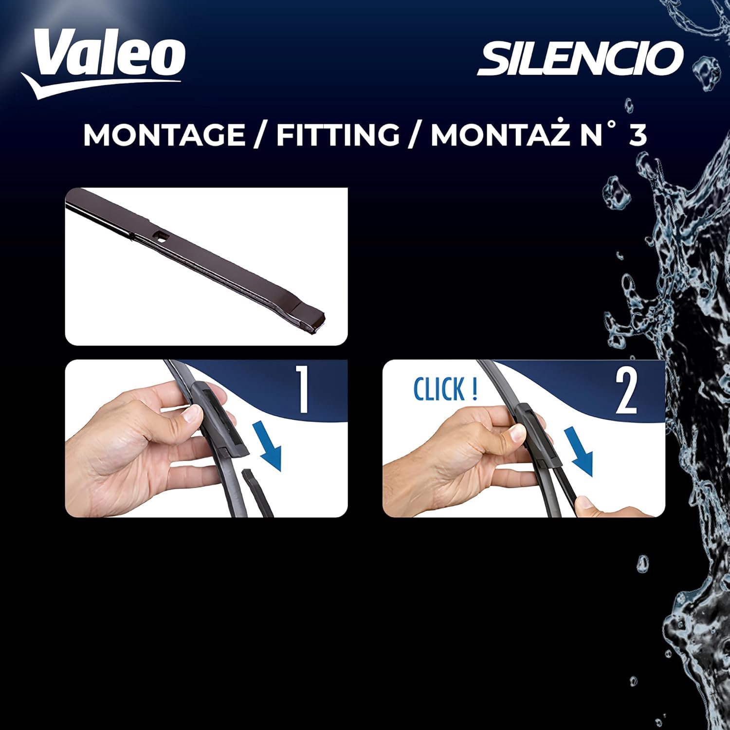 Valeo - Valeo Silencio VM478 flatblade set – foto 5