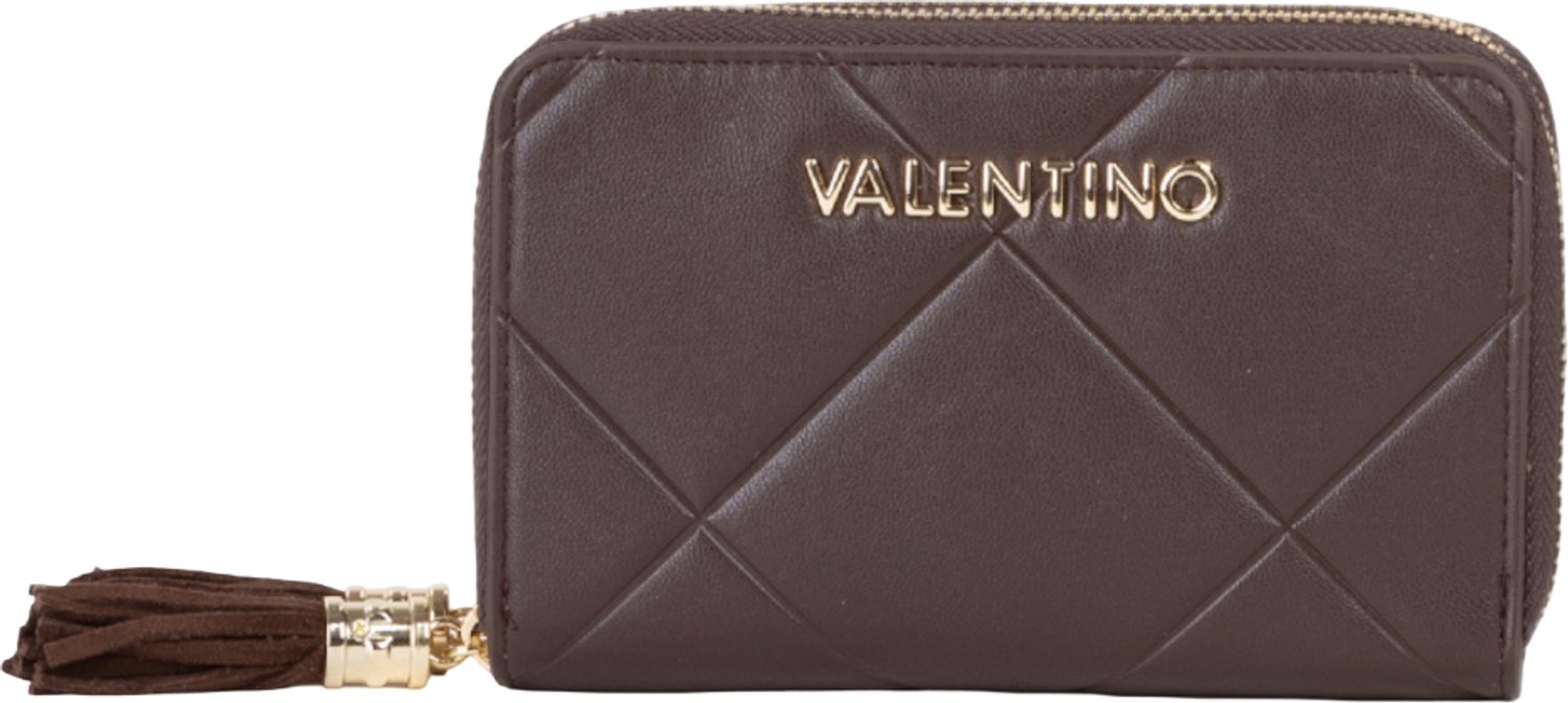 VALENTINO portemonnee Astrid Zip Around Wallet Caffe donkerbruin