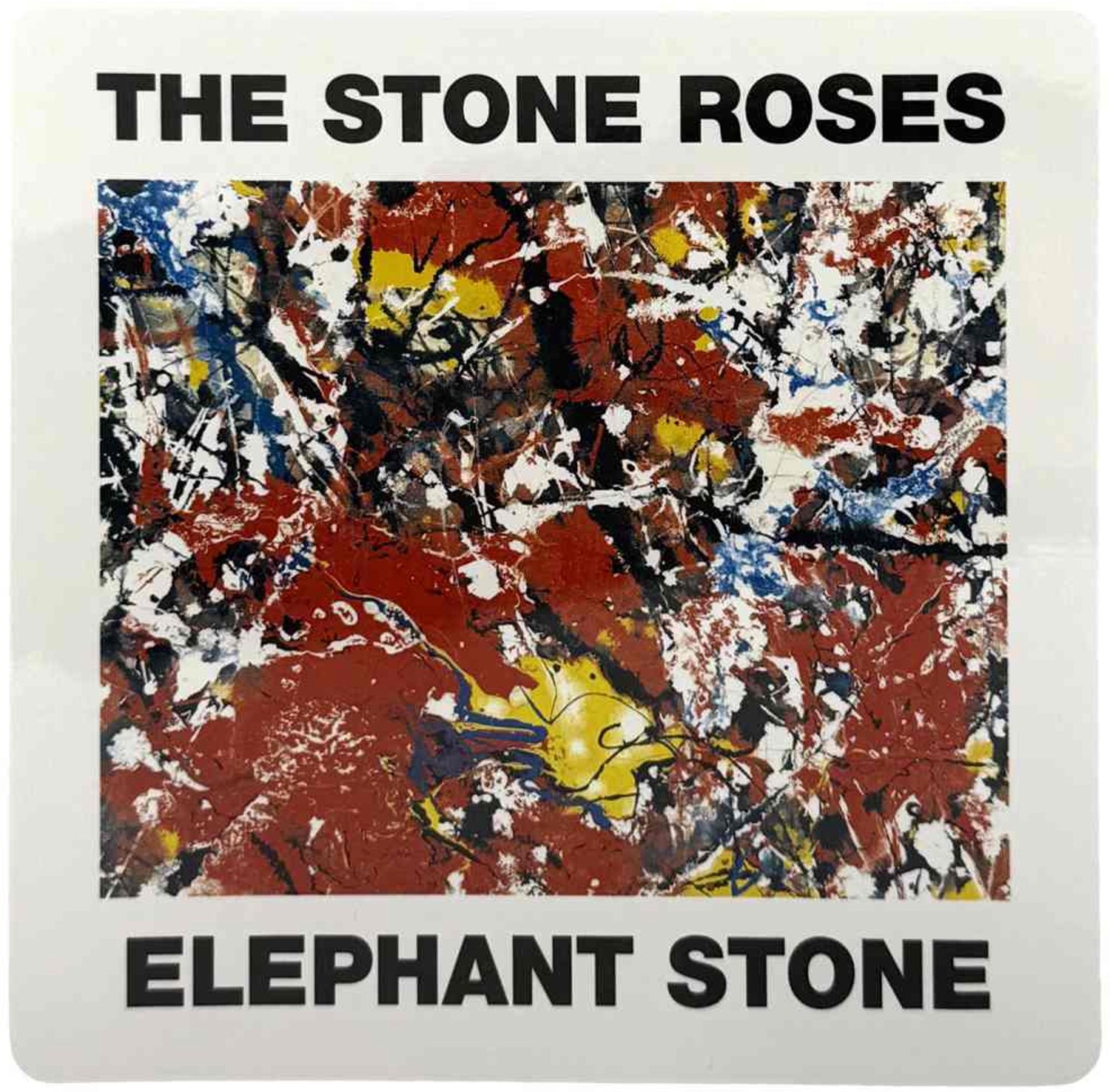 The Stone Roses - Elephant Stone Sticker - Wit/Multicolours