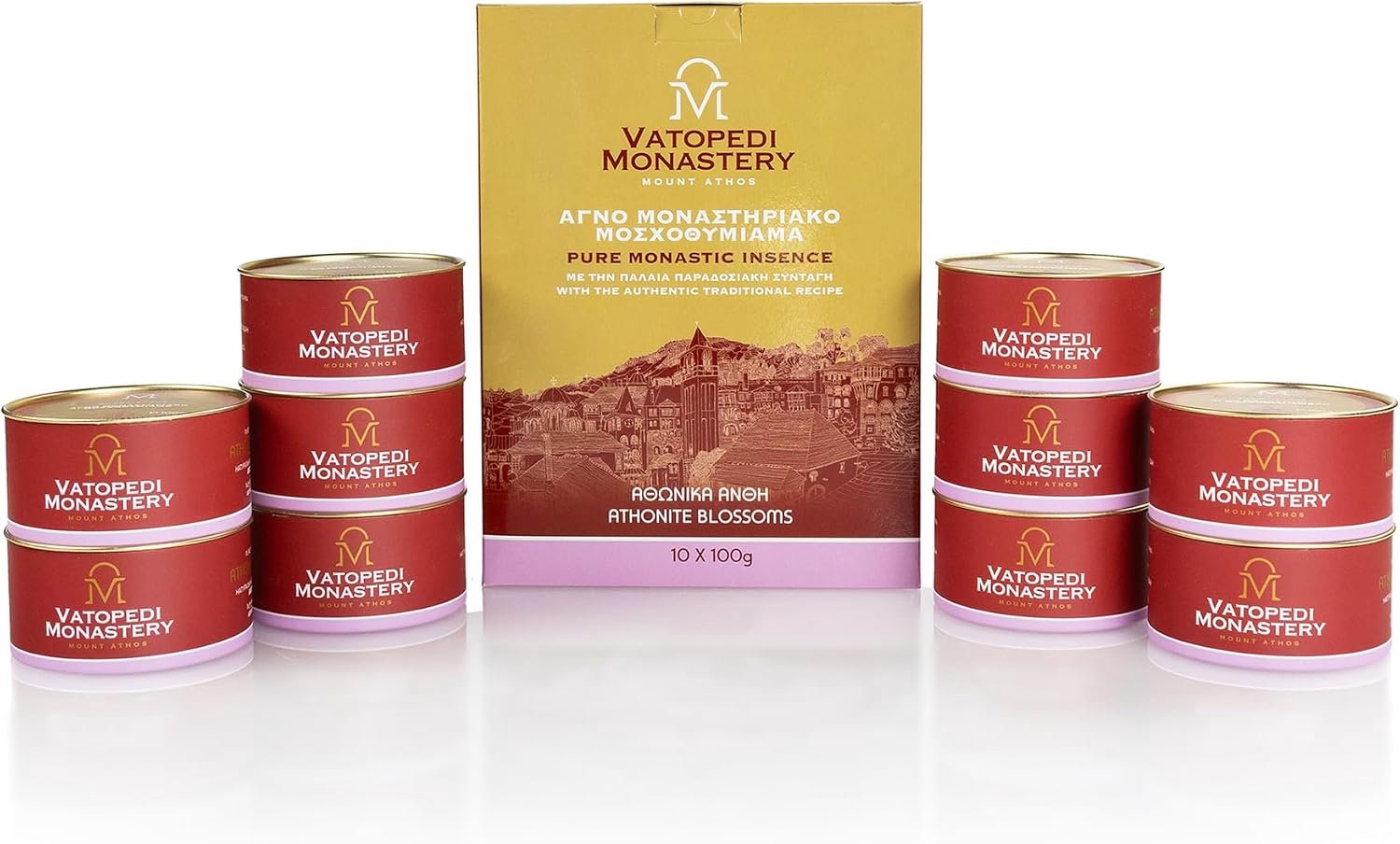 Monnikenwierook Athos Traditioneel Recept - 10x100g