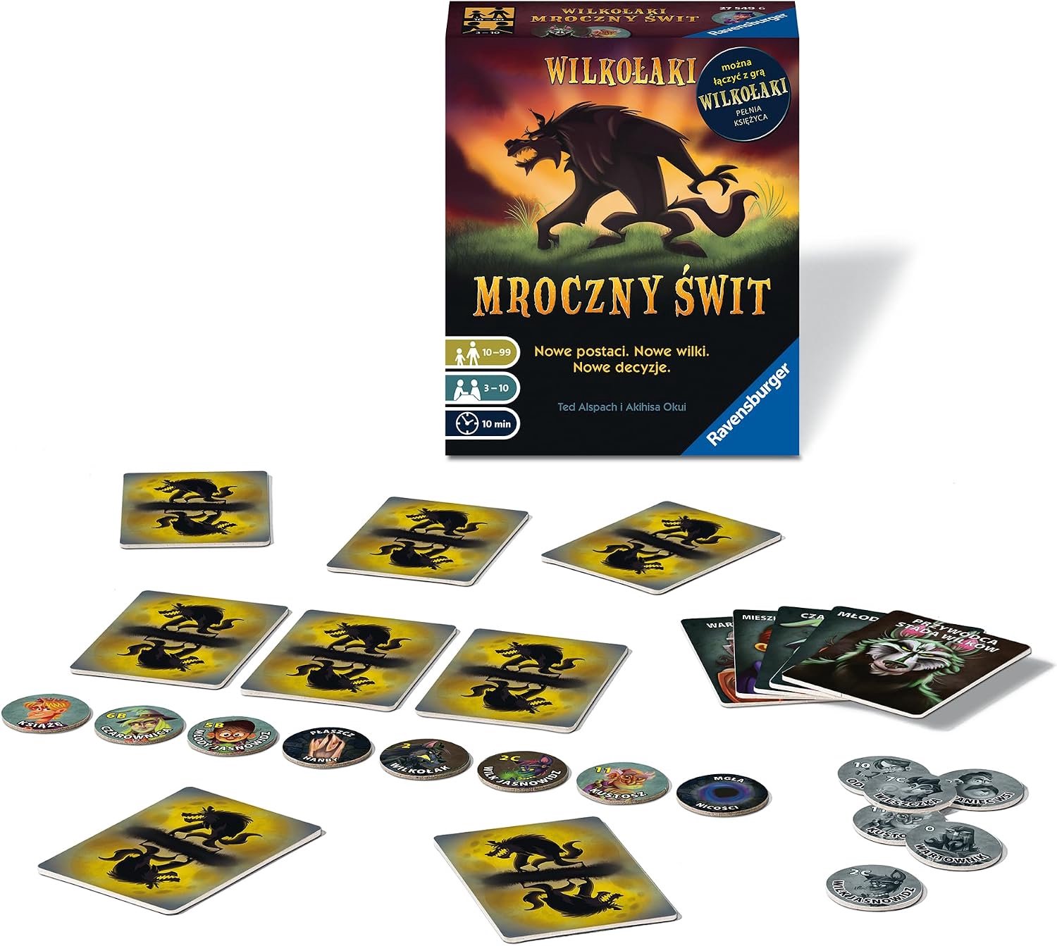 Ravensburger Weerwolven: Duistere Dag - Spannend Bordspel