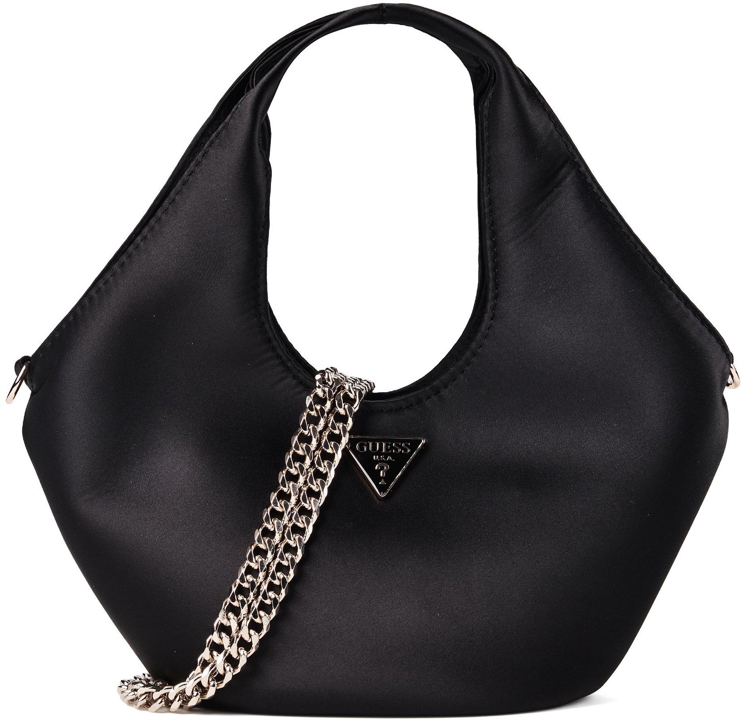 GUESS handtas schoudertas Jewels Mini Tote Black zwart