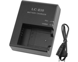 LC-E10 Fast Battery Charger, Compatible with LC-E10C LC-E10 LC-E10E Battery Chargers Compatible with Canon 1100D 1200D - ShopVlot