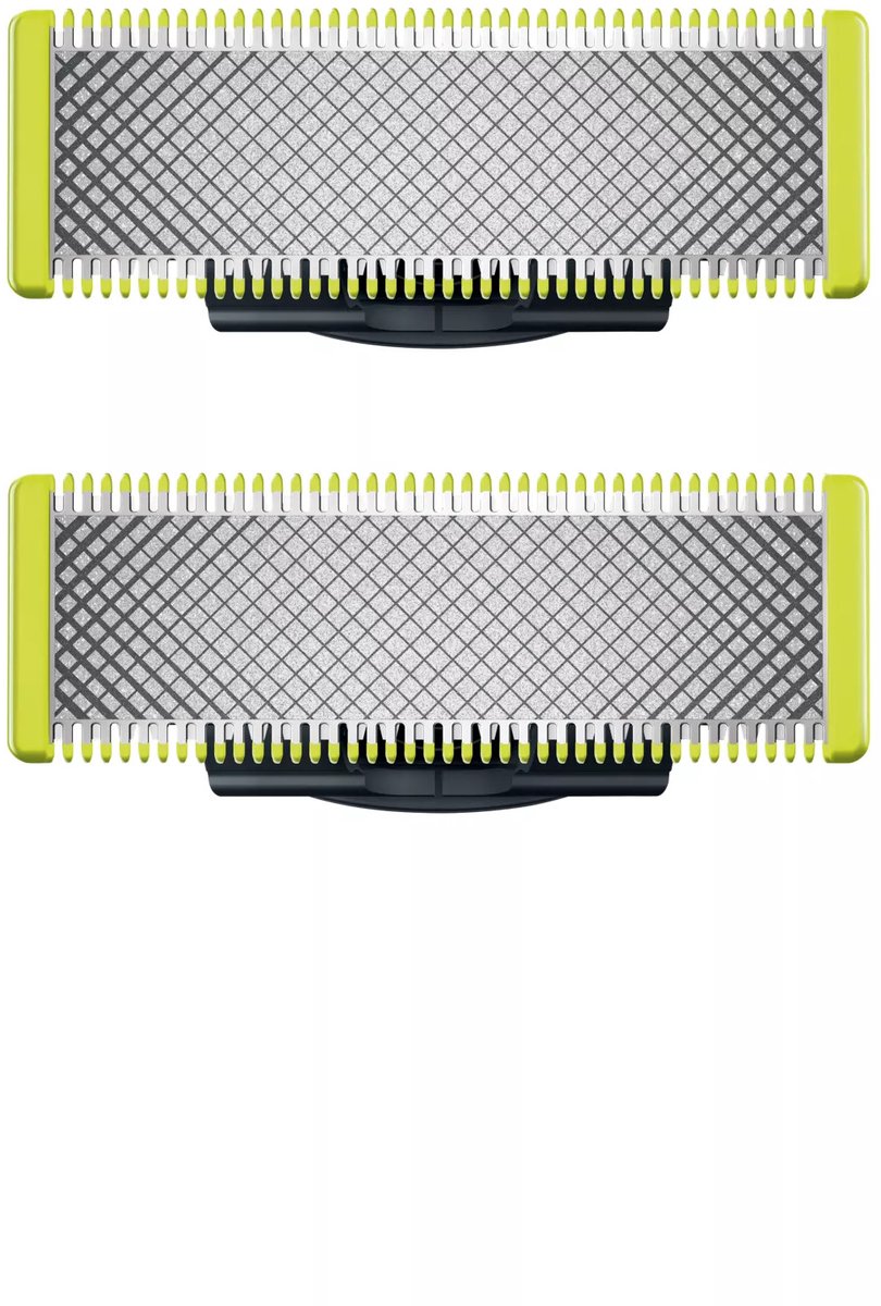 Bol.com Philips OneBlade QP220/51 scheerapparaat Vervangmesjes - 2 stuks aanbieding