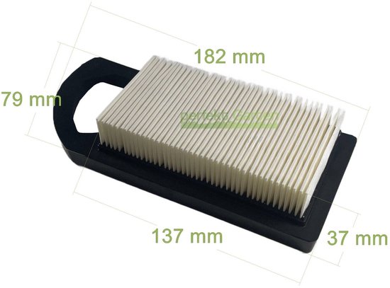 luchtfilter voor Briggs & Stratton B&S 218700, 219800, 219900, 794421, Oregon 30-073 — afbeelding 2