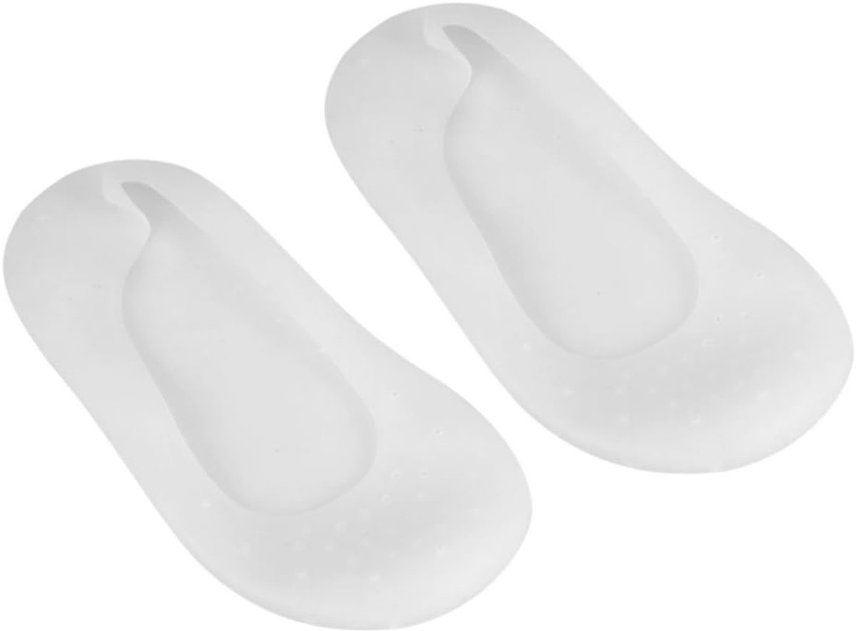 Vochtsokken, 1 paar voetgelsokken van zachte siliconen, hydraterende bescherming voor gebarsten huid, spa-behandeling voor eeltverwijdering, maat L