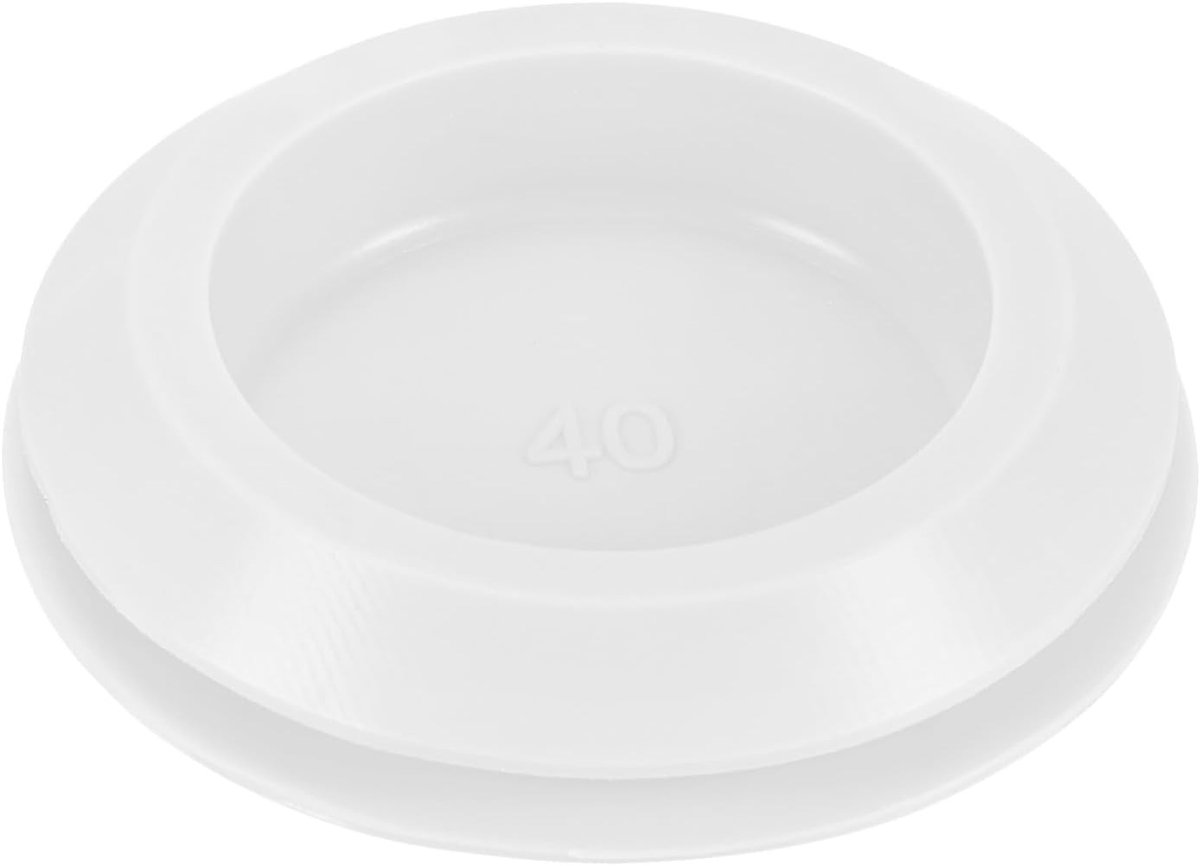 Set van 1 Siliconen Gatenpluggen, Klikbare Lock Gatenpluggen voor 40mm Gaten, Waterdichte Rubberplug voor Keuken en Bulkheads, Ideaal voor Afvoer en Verzegeling