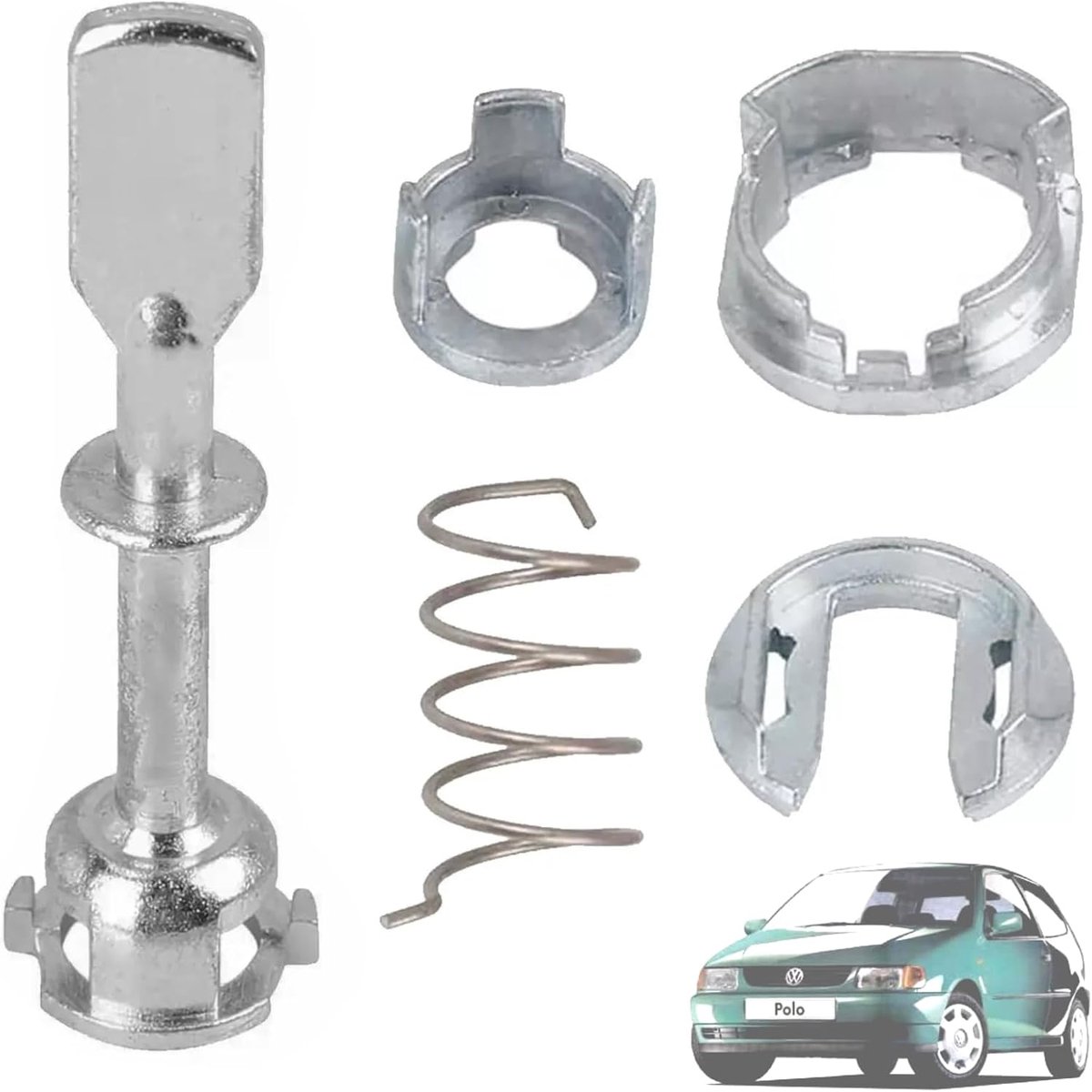 Twowinds Door Lock Cylinder 6N0837223A Compatible with VW Polo 6N1, 6N2 - ShopVlot