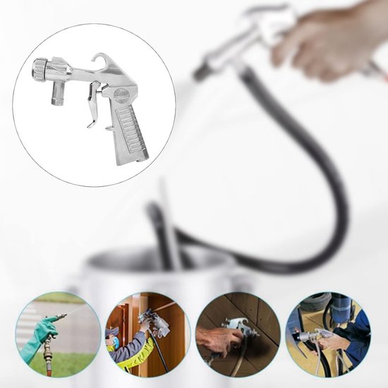 Dailygoods - Zandstralen Air Siphon met Keramisch Mondstuk van Dailygoods — afbeelding 2