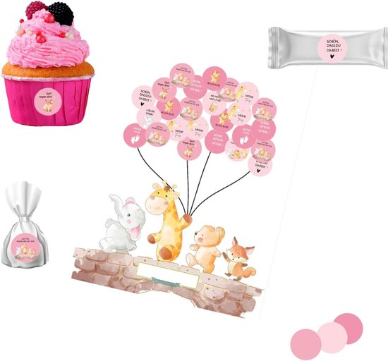 Leersao Gastenboek, doop, babyshower, gastenboek, babyshower, decoratie, cadeau voor meisjes, doopboek voor jongens en meisjes, tafeldecoratie, doop jongen, droom-heteluchtballon, gastenafbeelding — afbeelding 4