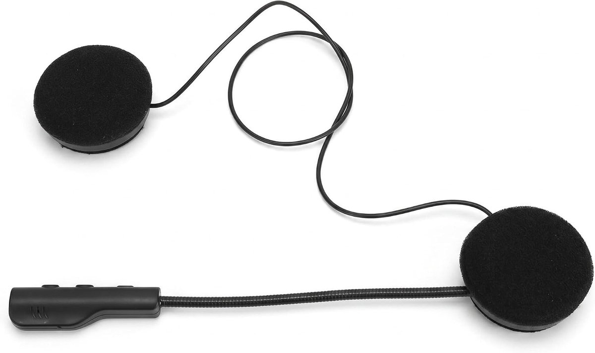 Bluetooth Headset, Motorhelm Headset met Ruisonderdrukking Oproepfunctie BT5.0 Helm Bluetooth Intercom voor Motor, Ski, ATV, Crossmotor