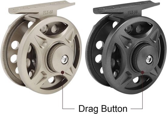 Krachtige en Lichtgewicht Vliegvisserij Molens voor Zoet- en Zoutwater, Perfect voor IJsvissen en Spinning — afbeelding 5