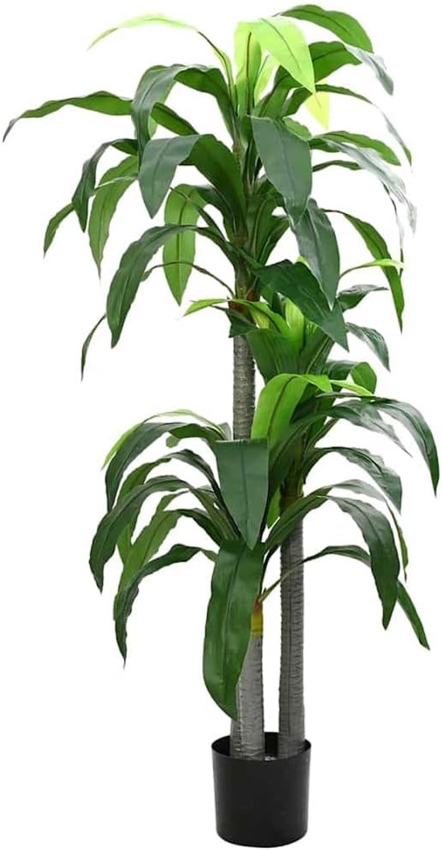 Kunstboom Dracaena, 180 cm, groen, 36 bladeren