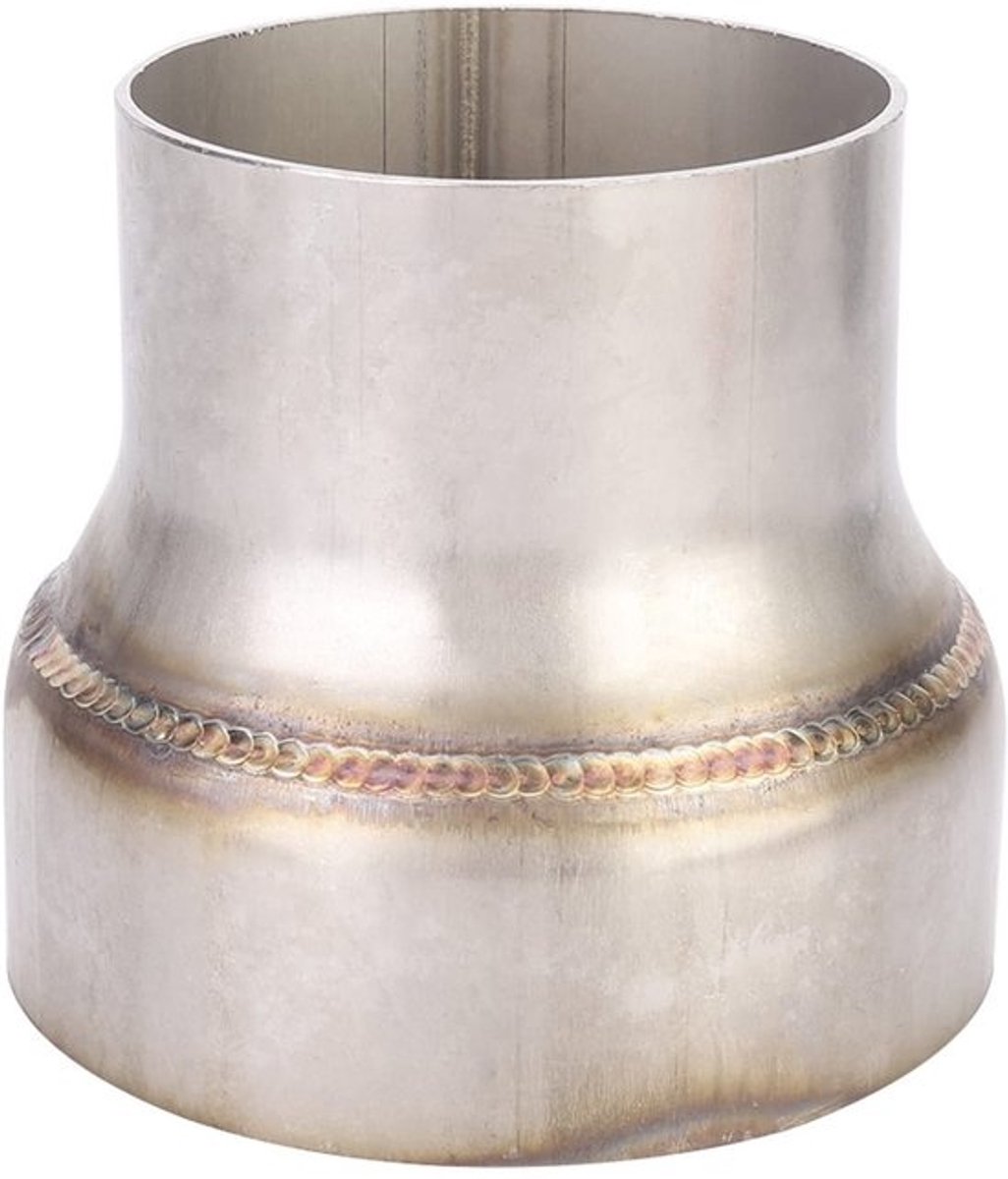 Dailygoods - Turbo-uitlaatverloopadapter - 3 inch naar 4 inch - Hoge prestaties - Roestvrij staal - Duurzaam en sterk - Geschikt voor auto-u...