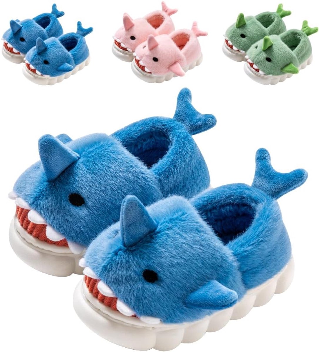 Kinderslippers Winter Warm - Pluche - Antislip - Comfortabele huisschoenen voor jongens en meisjes - ShopVlot