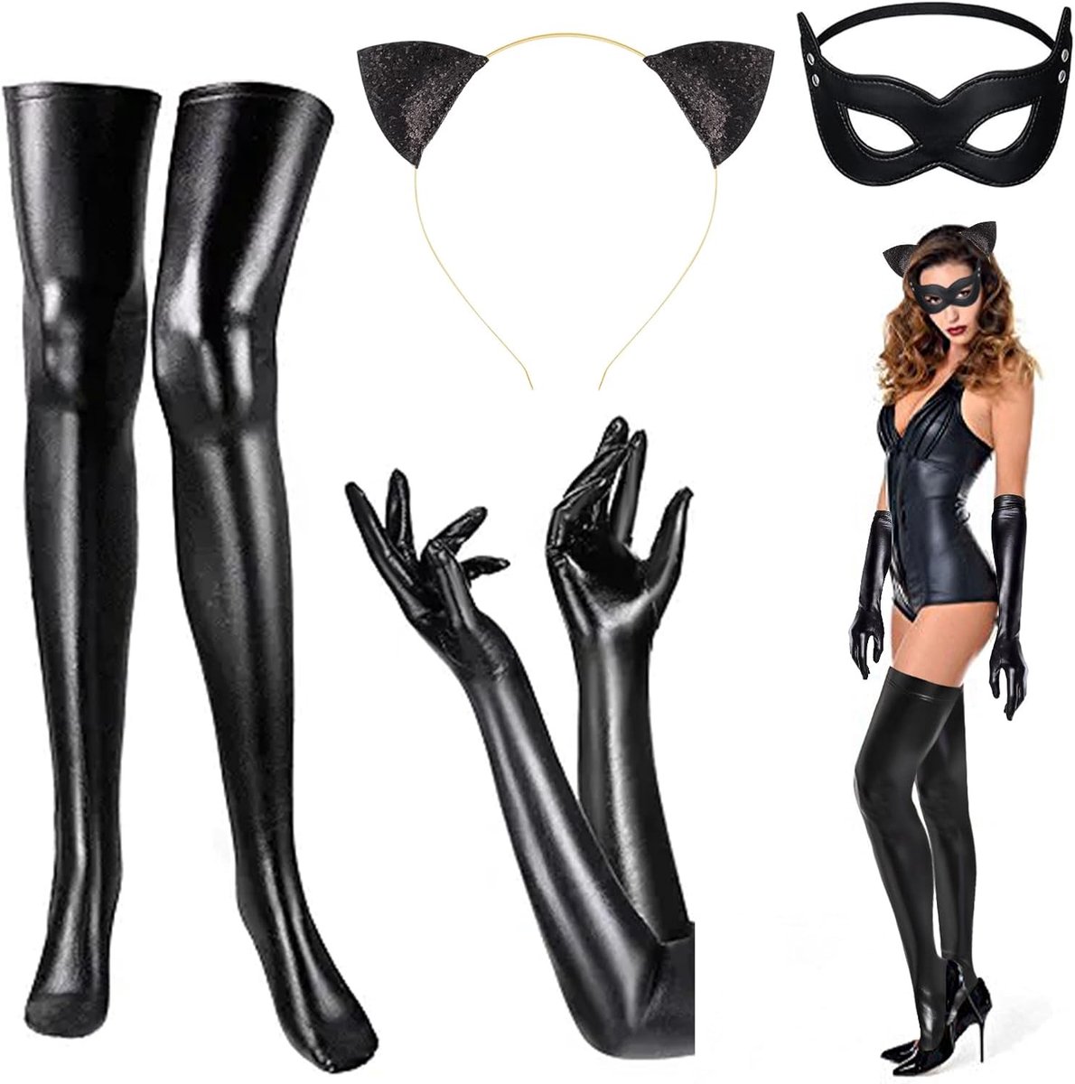 Halloween-accessoires voor dames, accessoires, Halloween-kostuum, cosplay, masker, feestthema