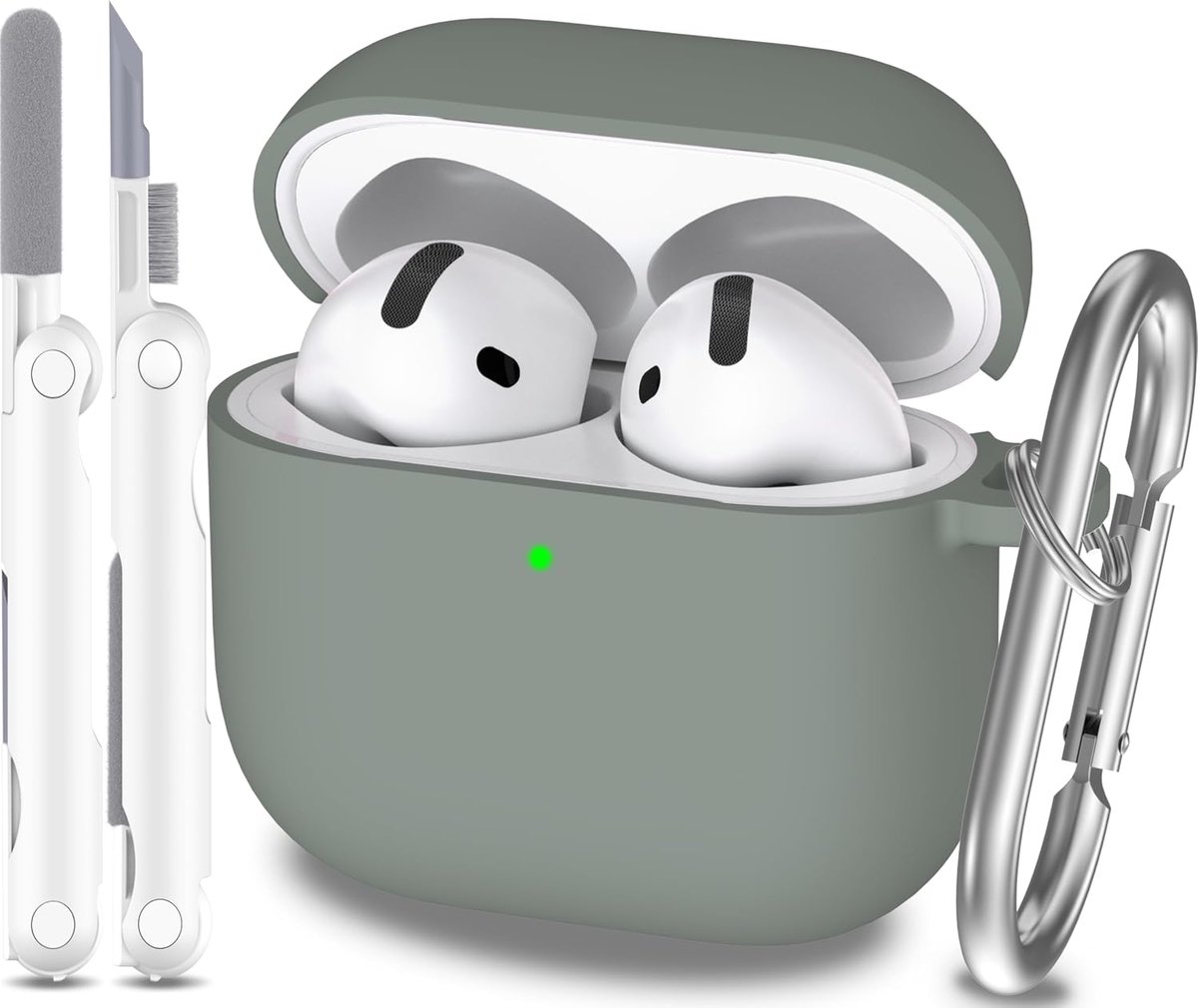Compatibel met AirPods 4 generatie Case, AirPods 4 Case