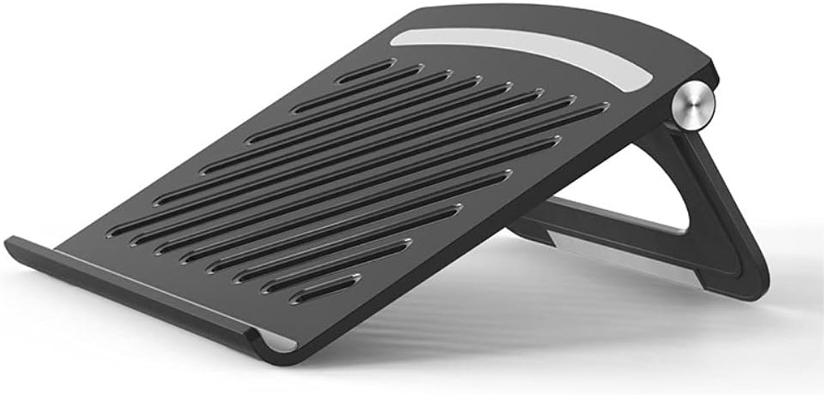 Verstelbare Laptop Standaard/Geschikt voor MacBook Standaard - Zwart