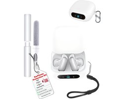 Hoes voor Soundcore Liberty 5 Pro, schokbestendig, krasbestendig, dun, zacht, vingerafdrukbestendig, volledige bescherming, compatibel met draadloos opladen, outdoor en dagelijks