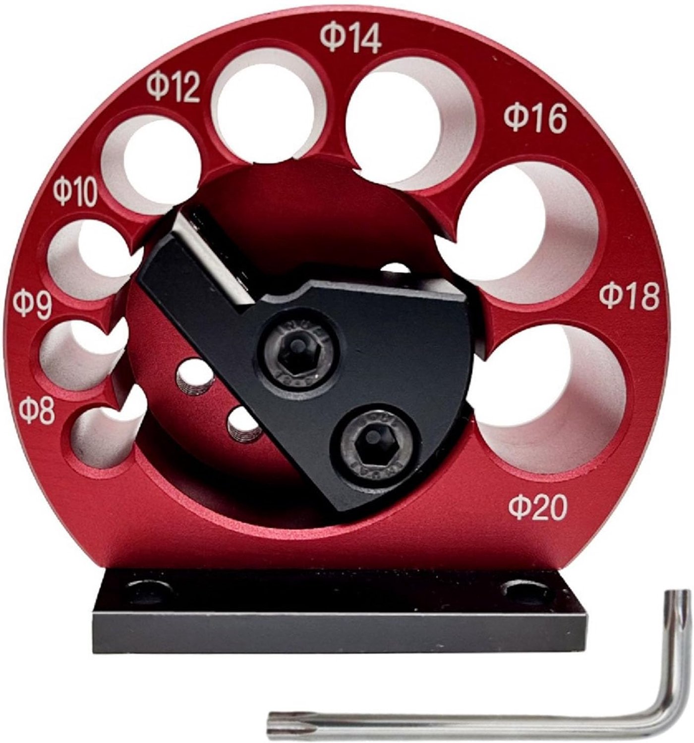 Verstelbare Dowel Jig Dowel Cutter Set - 8-20 mm - Hardmetalen Blade - Perfect voor Houtbewerking - Vemera