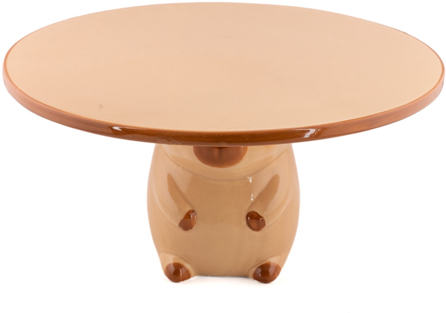 Cake plateau capybara