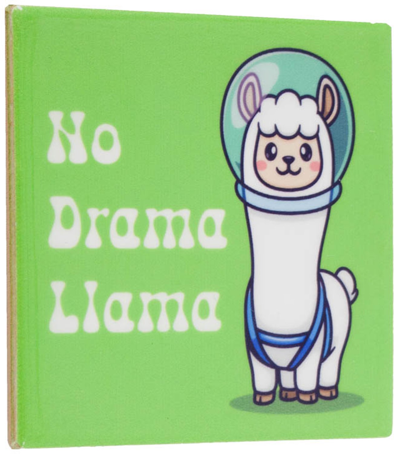 Tegeltje No drama llama