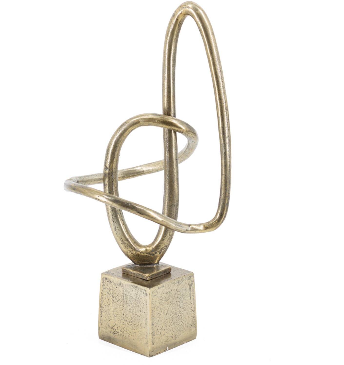Beeld krul goud
