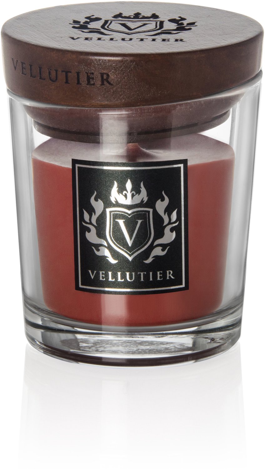 Vellutier Geurkaars Small Vintage Library - 9 cm / ø 7 cm Bruin