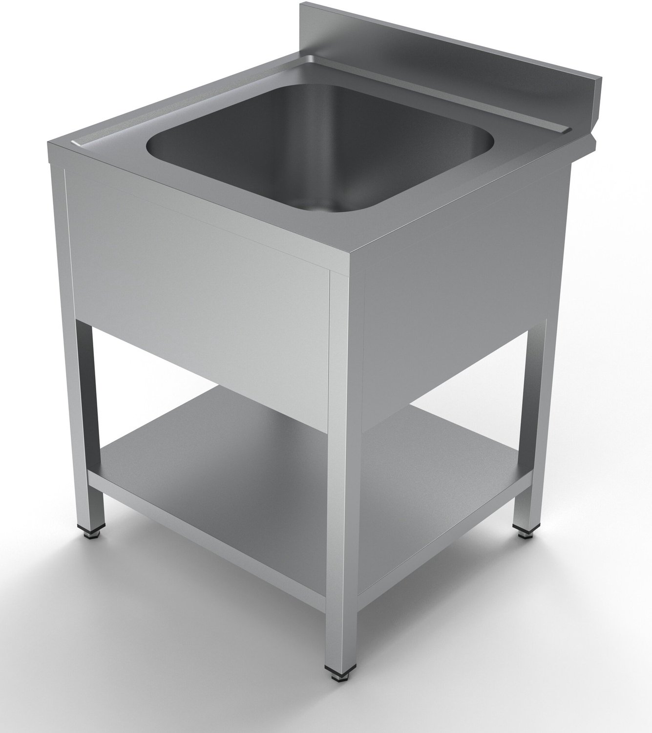 700 Spoeltafel Bodemschap 1 Midden 700, CombiSteel 7333.0815 - Horeca & Professioneel - Horeca & Professioneel