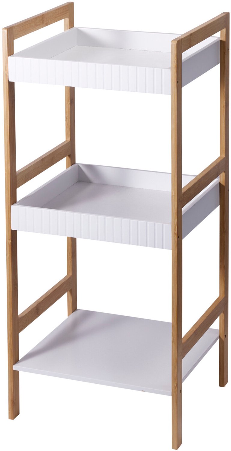 Bathroom Solutions - Badmeubel FORMA, bamboe frame, 36 x 33 x 80 cm