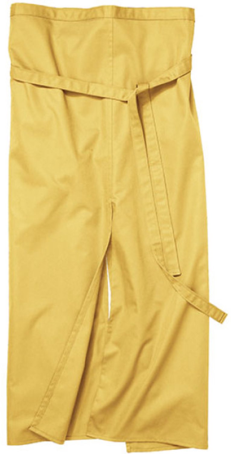 CG Workwear Slit Apron Milano 100 x 100 cm CGW110 - CURRY - 100 x 100 cm